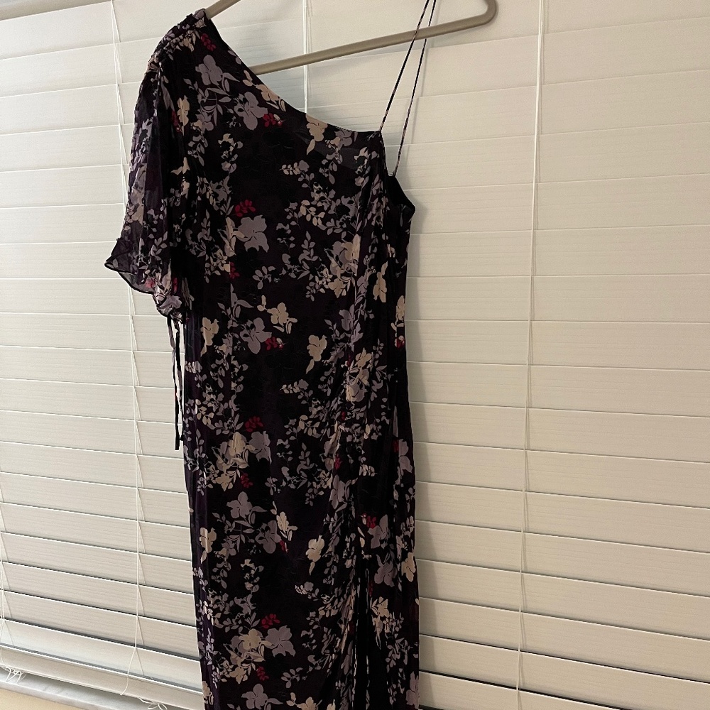 Animale silk crepe dress